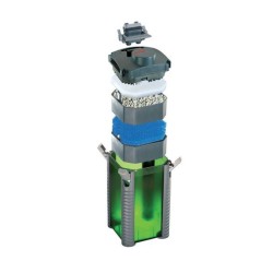 Filtre extérieur eXperience 350 avec masse filtrante 3x mousses filtrantes et EHEIM SUBSTRAT NOUVEAU inférieur 350 l