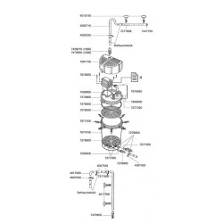 Filtre extérieur sans masse filtrante inférieur 1500 l
