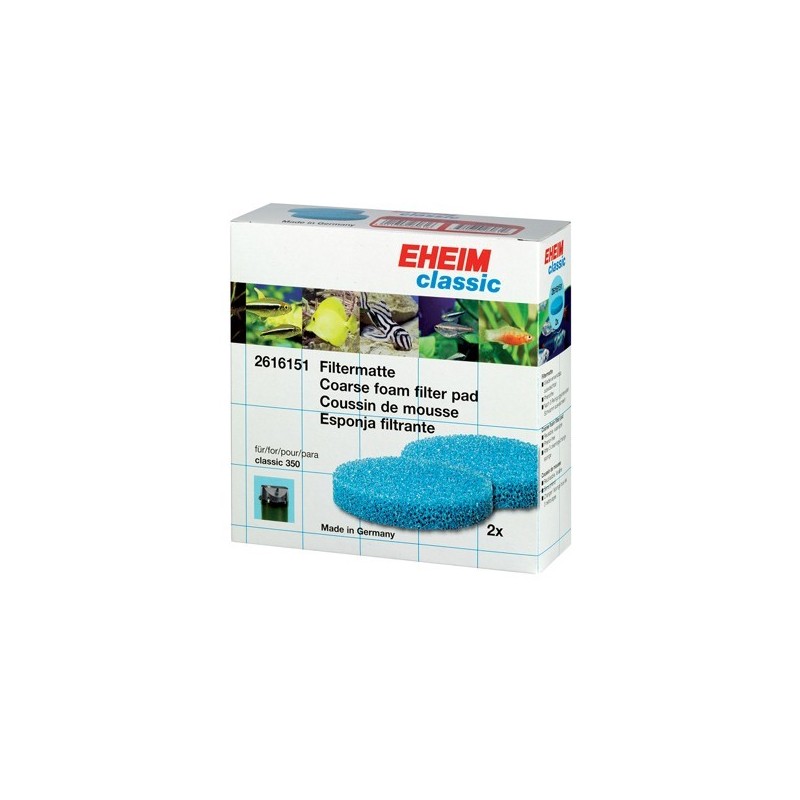 Mousse filtrante bleue pour 2215 Classic 350 (2 pièces) 2616151