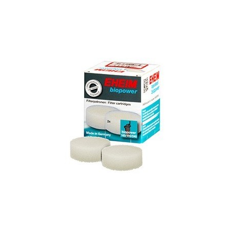 Cartouche filtrante pour filtre intérieur aquaball 45 et biopower 160 - 240 (2 pièces) 2618060