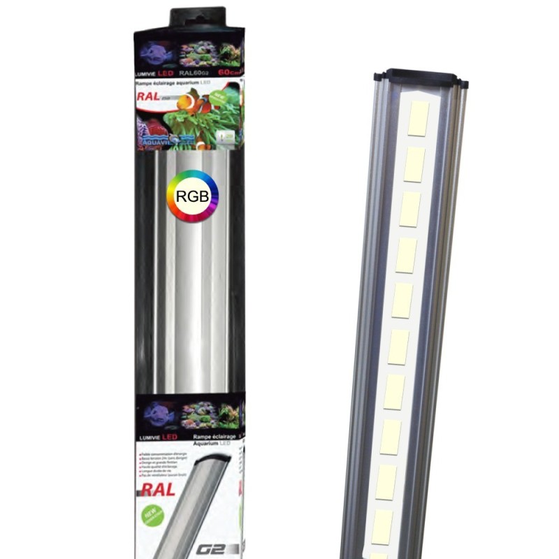 Rampe LED RAL30 - 30cm - 3.6W - Rose