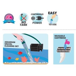 Aspirateur Power Gravel Cleaner