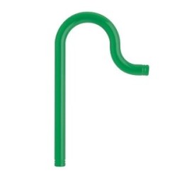 Tube de raccord coudé pour tuyau Ø 9/12 mm